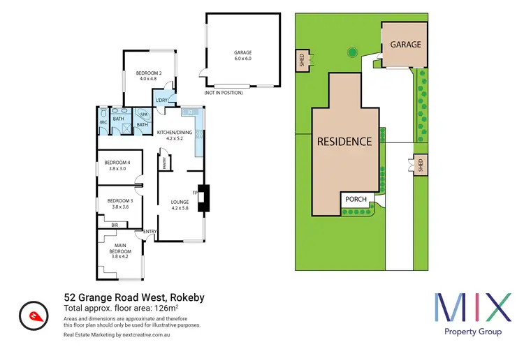 Floorplan of Homely house listing, 52 Grange Road West, Rokeby TAS 7019
