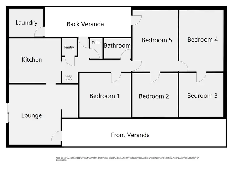 Floorplan of Homely house listing, 25 Barley Street, Patchewollock VIC 3491