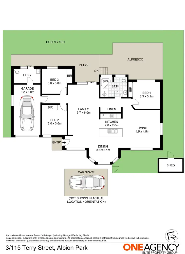 Floorplan of Homely villa listing, 3/115 Terry Street, Albion Park NSW 2527