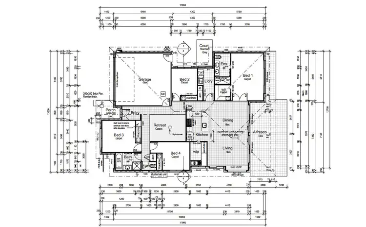 Floorplan of Homely house listing, 50 Honey Myrtle Road, Noosa Heads QLD 4567