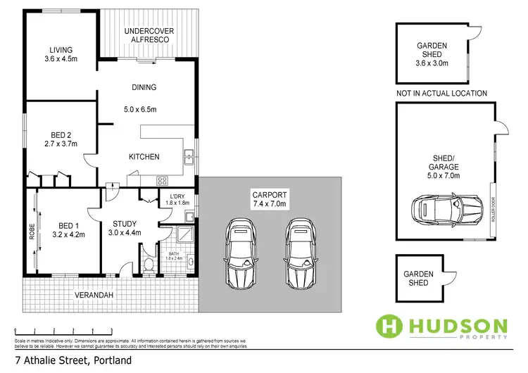 Floorplan of Homely house listing, 7 Athalie Street, Portland VIC 3305