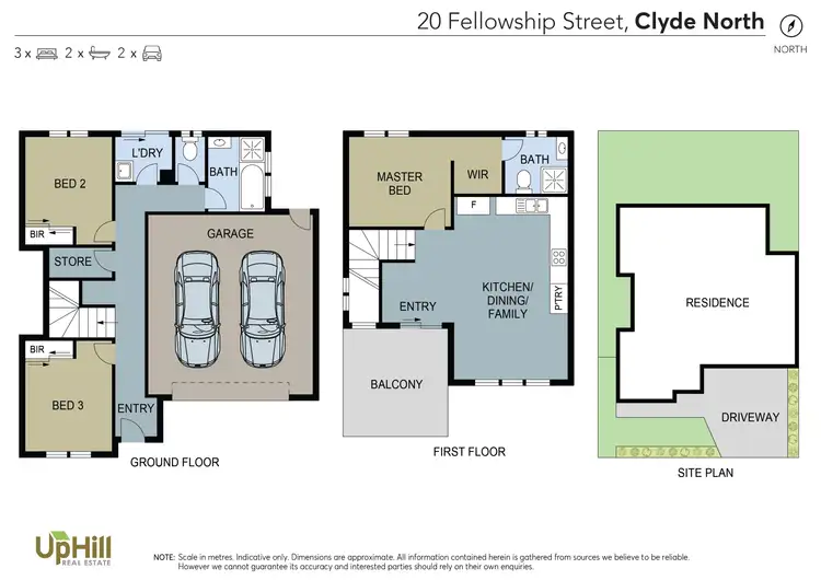 Floorplan of Homely house listing, 20 Fellowship Street, Clyde North VIC 3978