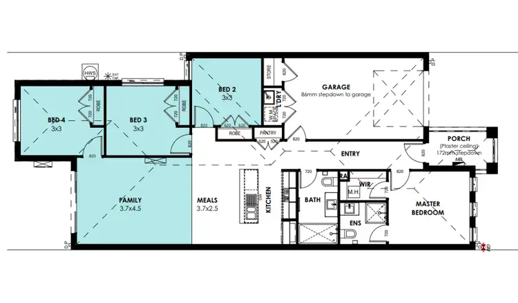 Floorplan of Homely house listing, Address available on request