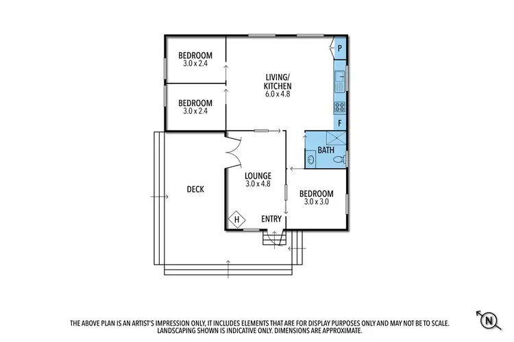 Floorplan of Homely retirement listing, Address available on request