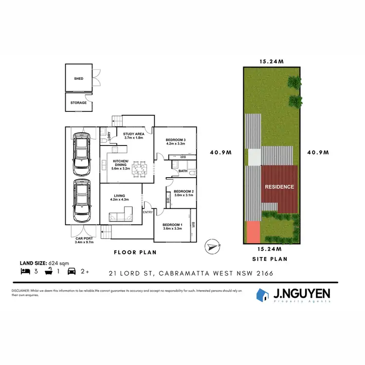 Floorplan of Homely house listing, 21 Lord Street, Cabramatta West NSW 2166