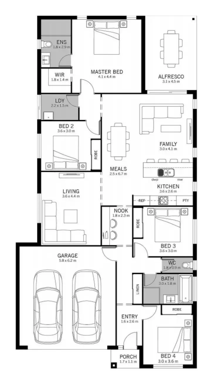 Floorplan of Homely land listing, Address available on request