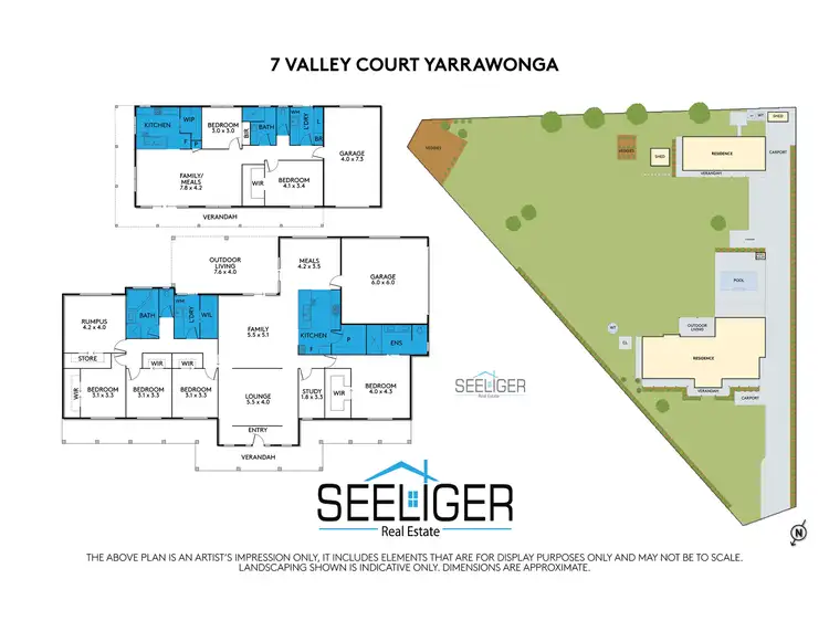 Floorplan of Homely rural property listing, 7 Valley Court, Yarrawonga VIC 3730