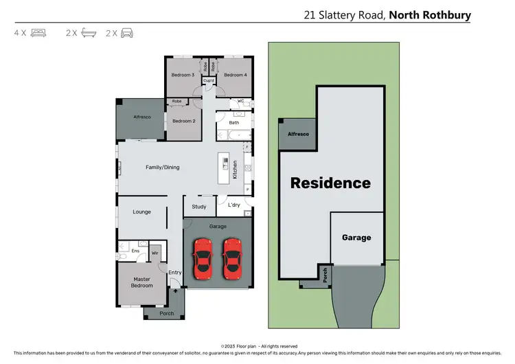 Floorplan of Homely house listing, 21 Slattery Road, North Rothbury NSW 2335