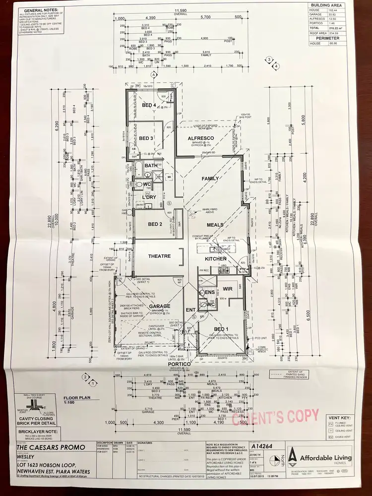 Floorplan of Homely house listing, 38 Hobson Loop, Piara Waters WA 6112