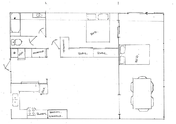 Floorplan of Homely rural property listing, 2583 Isabella McIvor Road, Cooktown QLD 4895
