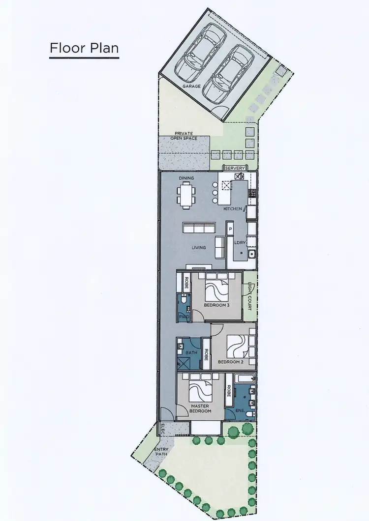 Floorplan of Homely house listing, 10 Ducal Parkway, Mernda VIC 3754