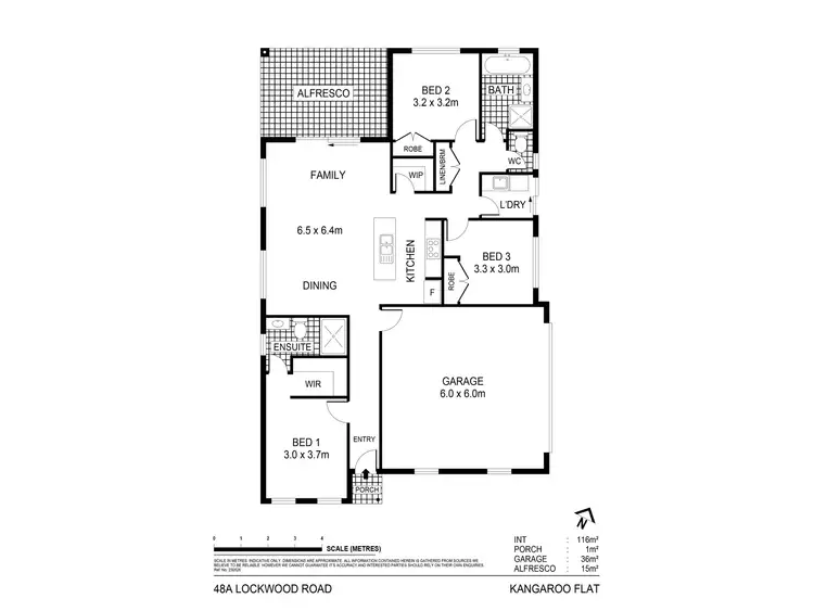Floorplan of Homely house listing, 48A LOCKWOOD ROAD, Kangaroo Flat VIC 3555