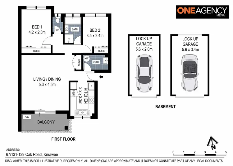 Floorplan of Homely apartment listing, 67/131-139 Oak Road, Kirrawee NSW 2232