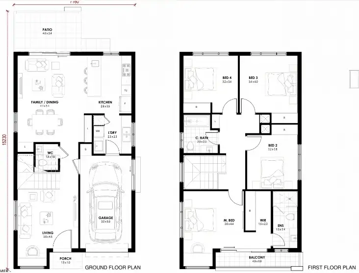 Floorplan of Homely house listing, 58 Yusen Street, Grantham Farm NSW 2765
