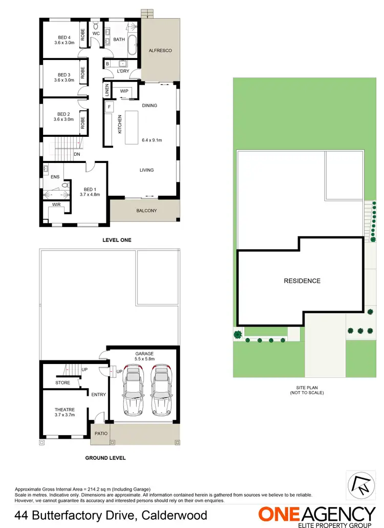 Floorplan of Homely house listing, 44 Butterfactory Drive, Calderwood NSW 2527