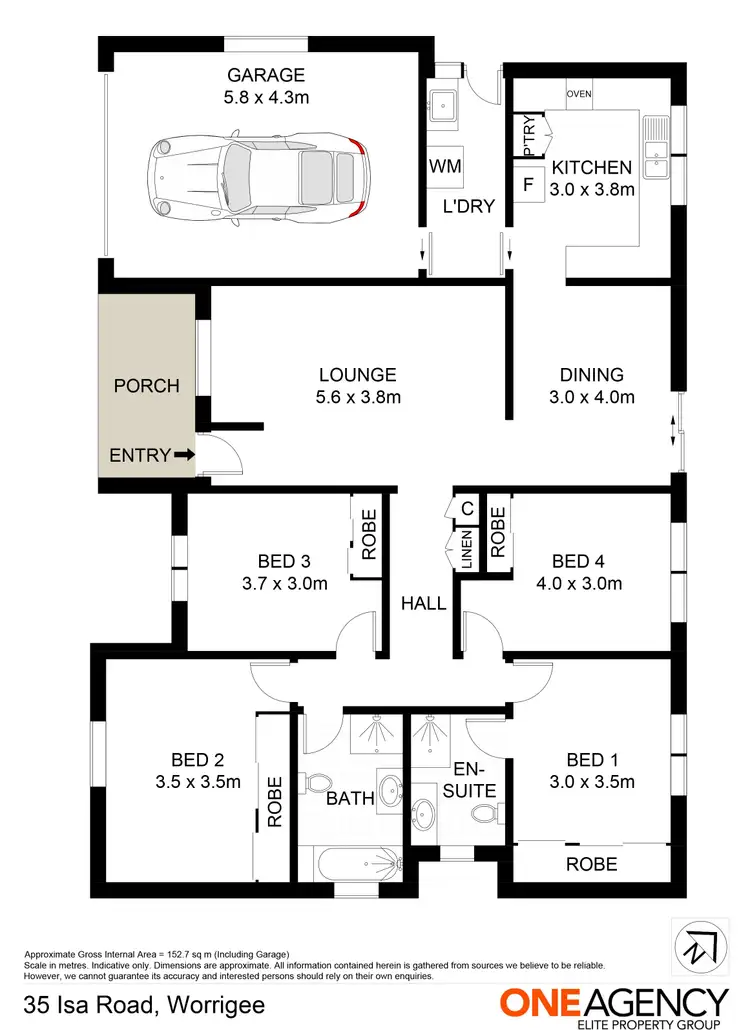 Floorplan of Homely house listing, 35 Isa Road, Worrigee NSW 2540