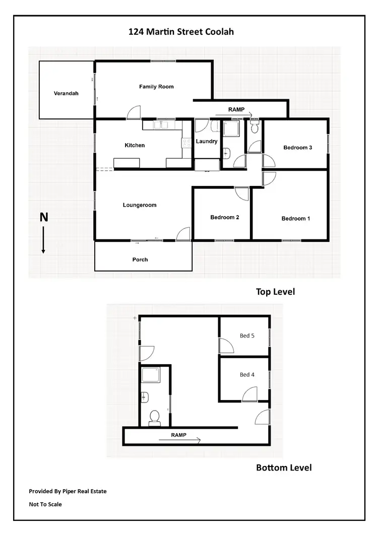 Floorplan of Homely house listing, 124 Martin Street, Coolah NSW 2843