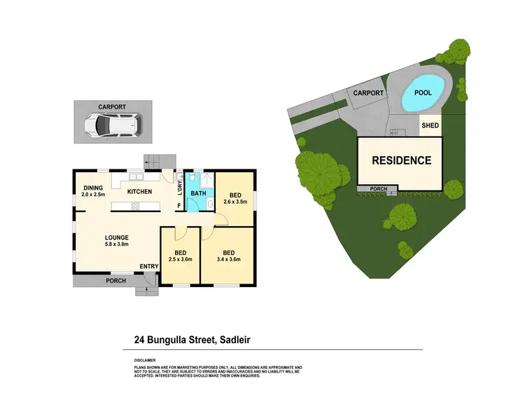 Floorplan of Homely house listing, 24 Bungulla Street, Sadleir NSW 2168