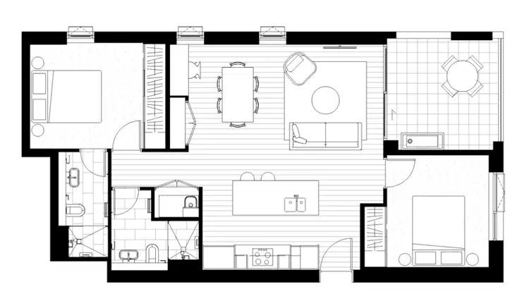 Floorplan of Homely apartment listing, 1907/139 Herring Road, Macquarie Park NSW 2113