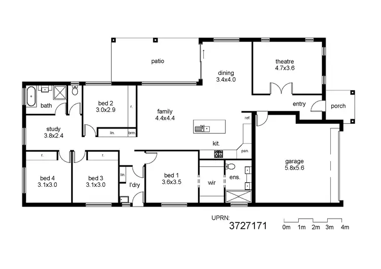 Floorplan of Homely house listing, Address available on request