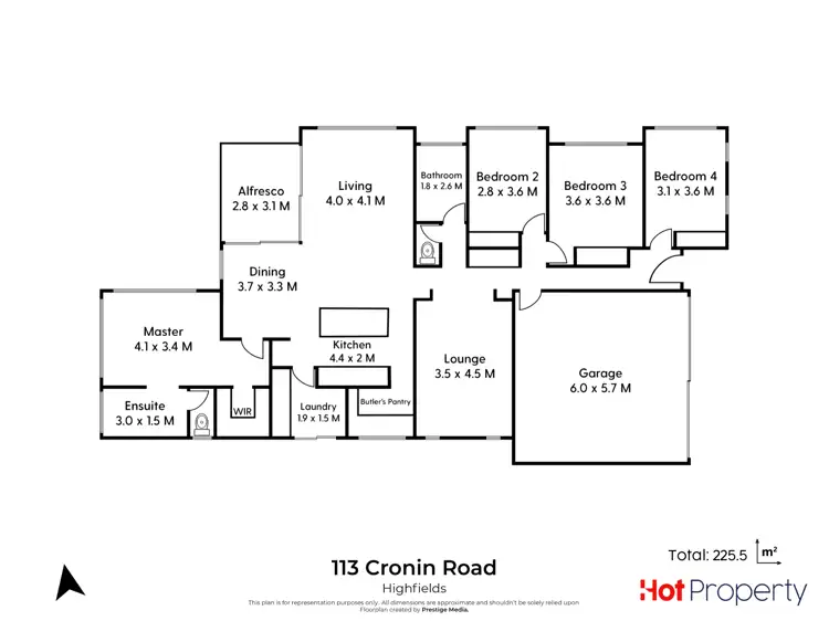 Floorplan of Homely house listing, 113 Cronin Road, Highfields QLD 4352