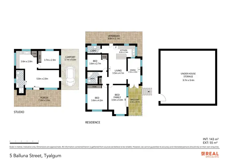 Floorplan of Homely house listing, 5 Balluna Street, Tyalgum NSW 2484