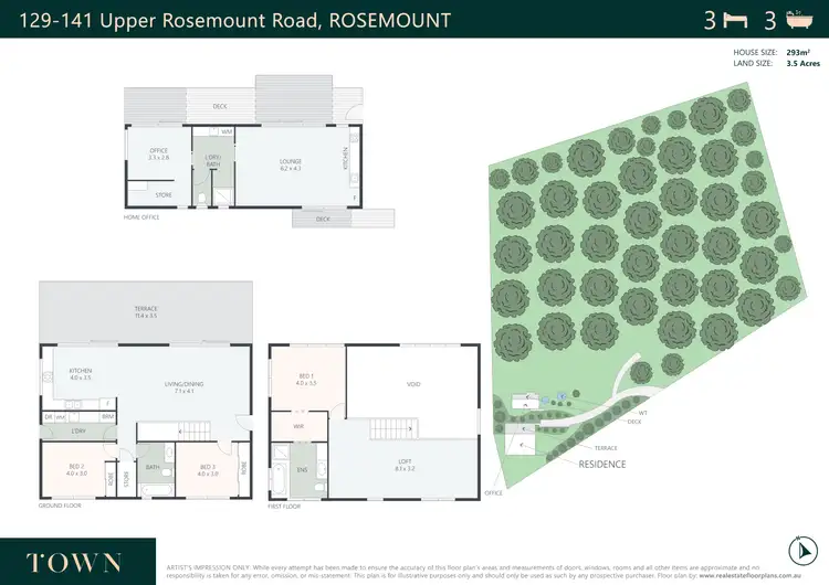 Floorplan of Homely house listing, 129-141 Upper Rosemount Road, Rosemount QLD 4560