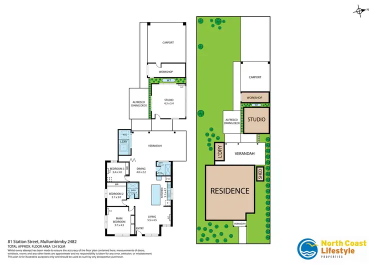 Floorplan of Homely house listing, 81 Station Street, Mullumbimby NSW 2482