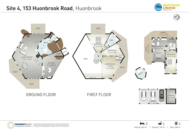Floorplan of Homely house listing, Site 4/153 Huonbrook Road, Huonbrook NSW 2482