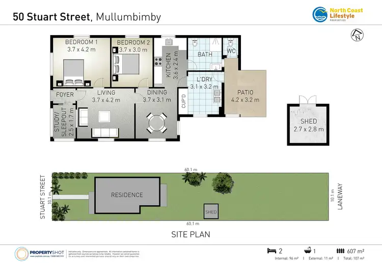 Floorplan of Homely house listing, 50 Stuart Street, Mullumbimby NSW 2482