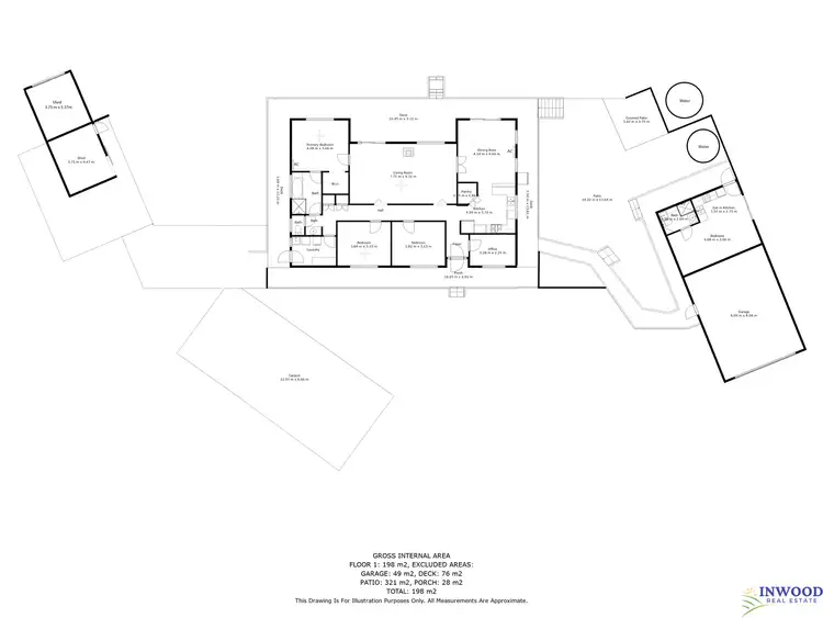 Floorplan of Homely house listing, 619 Frahn Road, Northern Heights SA 5253