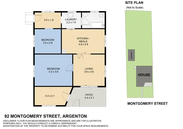 Floorplan of Homely house listing, 92 Montgomery Street, Argenton NSW 2284