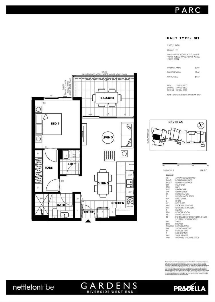 Floorplan of Homely apartment listing, 40102/50 Duncan Street, West End QLD 4101