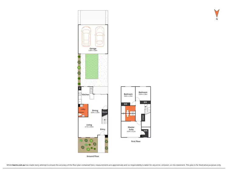 Floorplan of Homely house listing, 11 Wilby Walk, Charlemont VIC 3217