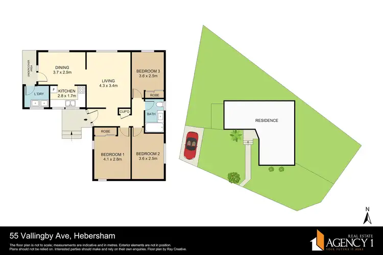 Floorplan of Homely house listing, 55 Vallingby Avenue, Hebersham NSW 2770