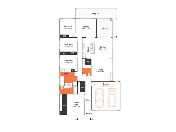 Floorplan of Homely house listing, 22 Buchanan Boulevard, Armstrong Creek VIC 3217