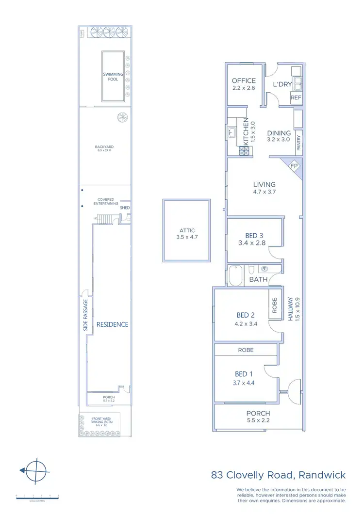 Floorplan of Homely house listing, 83 Clovelly Road, Randwick NSW 2031