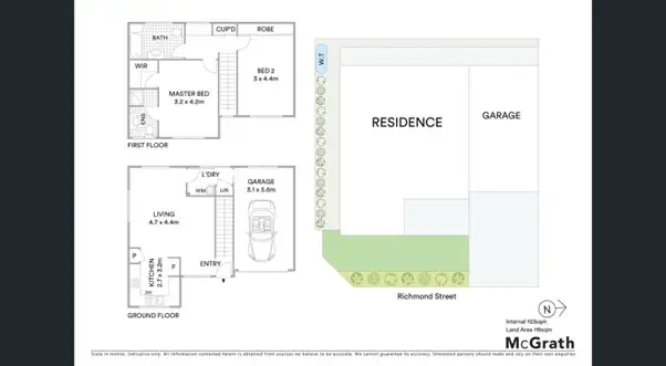 Floorplan of Homely unit listing, 1/71 RICHMOND STREET, Berserker QLD 4701