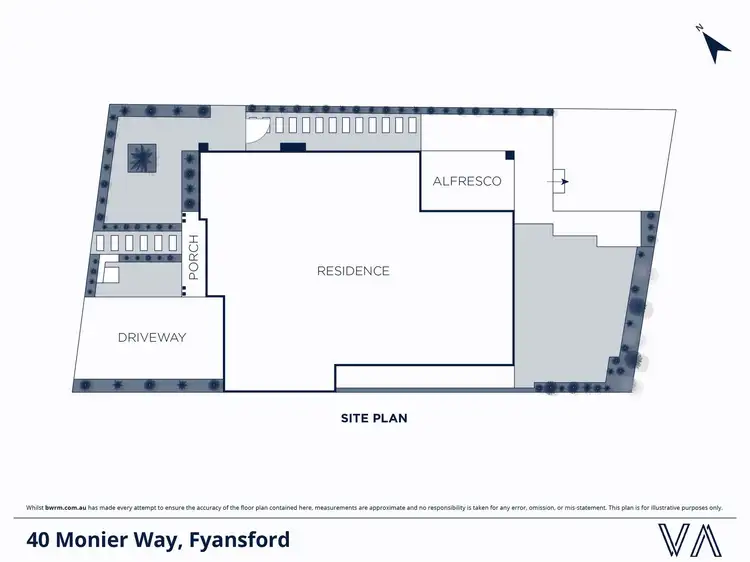 Floorplan of Homely house listing, 40 Monier Way, Fyansford VIC 3218