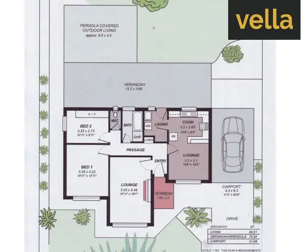 Floorplan of Homely land listing, 16 Waninga Drive, Holden Hill SA 5088
