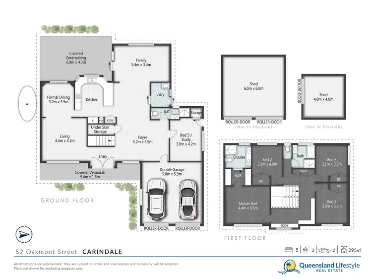 Floorplan of Homely house listing, 52 Oakmont Street, Carindale QLD 4152