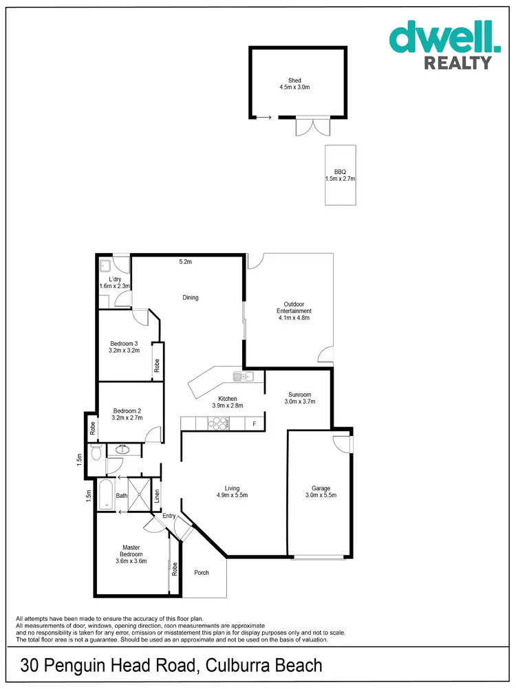 Floorplan of Homely house listing, 30 Penguins Head Road, Culburra Beach NSW 2540