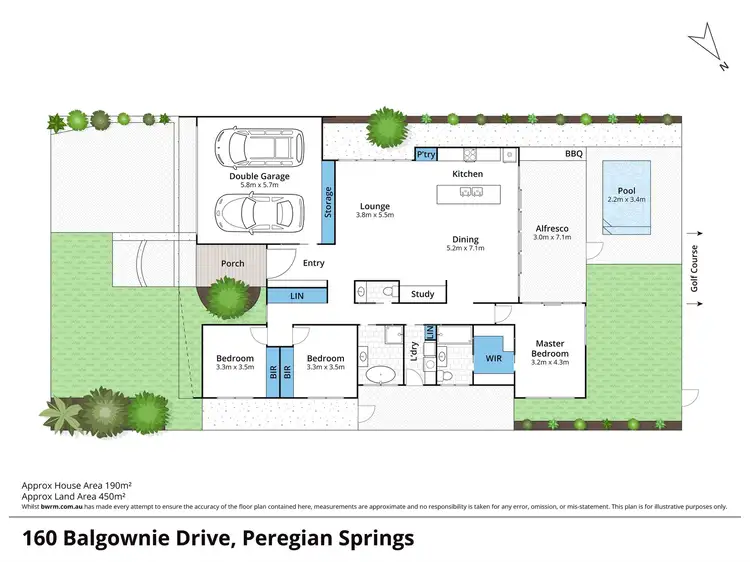 Floorplan of Homely house listing, 160 Balgownie Drive, Peregian Springs QLD 4573
