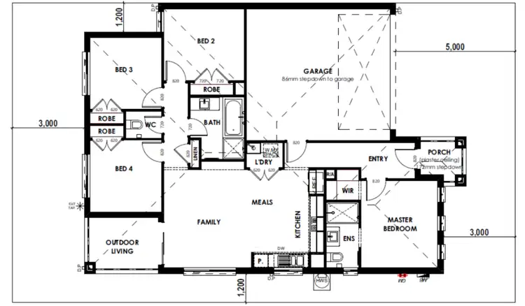 Floorplan of Homely house listing, Address available on request