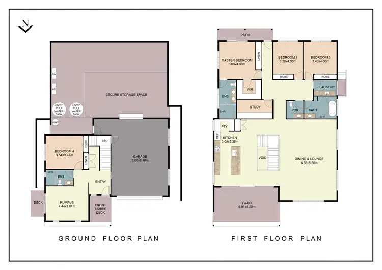 Floorplan of Homely house listing, 16 Evergreen View, Bilambil Heights NSW 2486