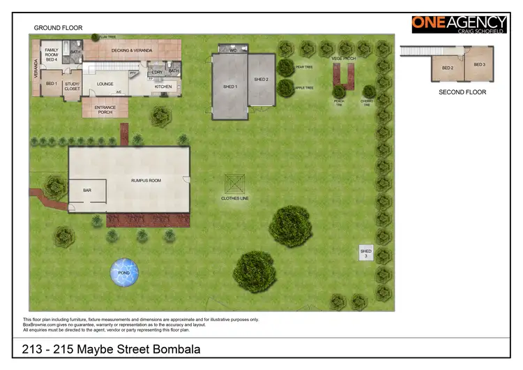 Floorplan of Homely house listing, 213-215 Maybe Street, Bombala NSW 2632