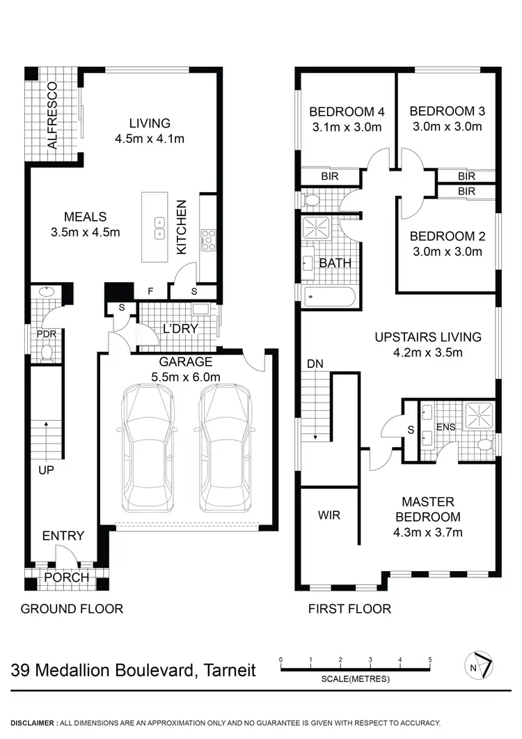 Floorplan of Homely house listing, 39 Medallion Boulevard, Tarneit VIC 3029