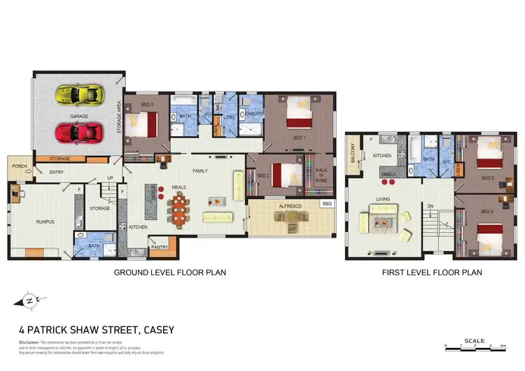Floorplan of Homely house listing, 4 Patrick Shaw Street, Casey ACT 2913