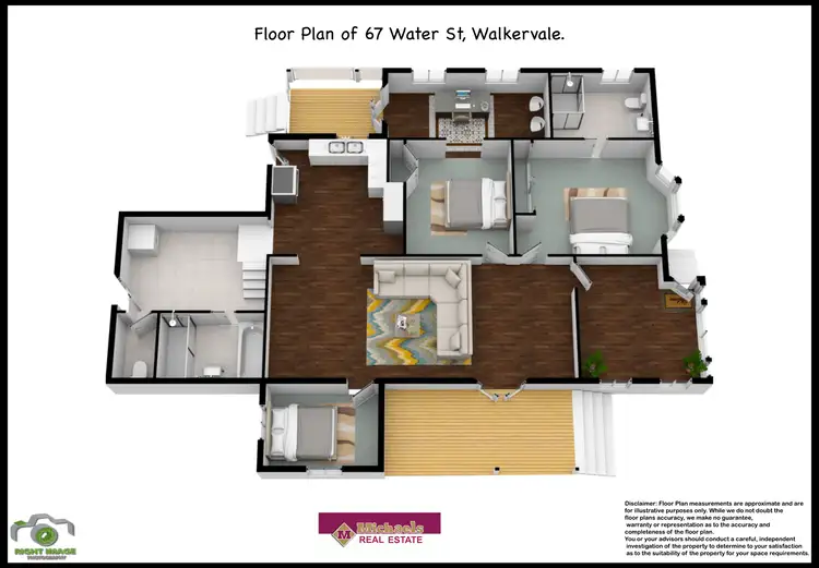 Floorplan of Homely house listing, 67 Water Street, Walkervale QLD 4670
