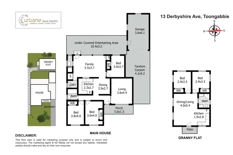 Floorplan of Homely house listing, 13 and 13A Derbyshire Avenue, Toongabbie NSW 2146